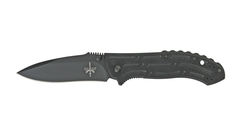 Mil-Tac Military and Tactical Knife, 5in. Closed MILMTF1