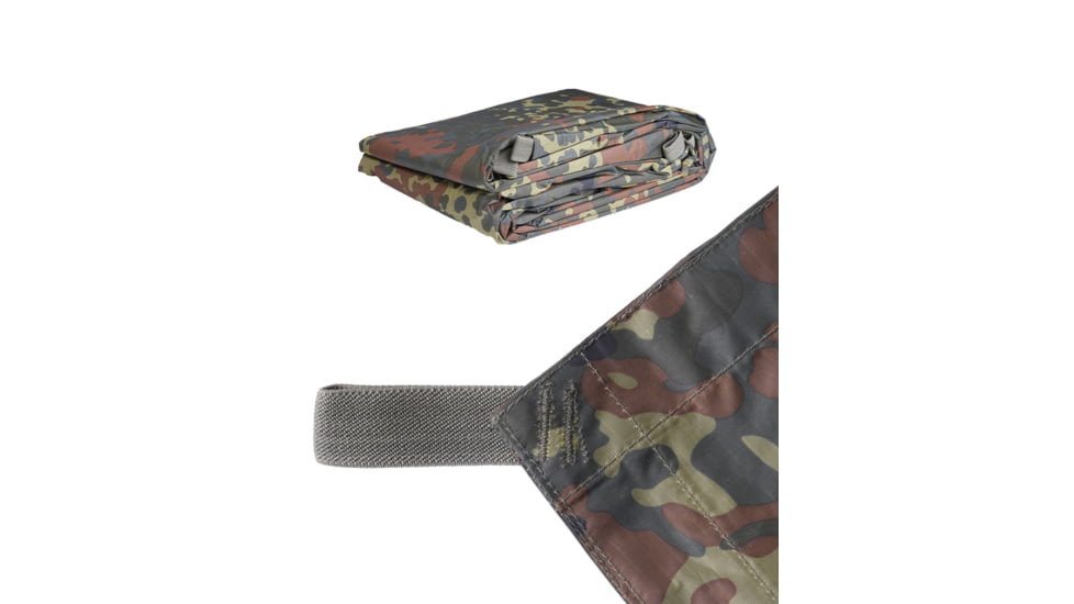 MIL-TEC 10x10 Tarp, Flecktarn Camo, 14234021