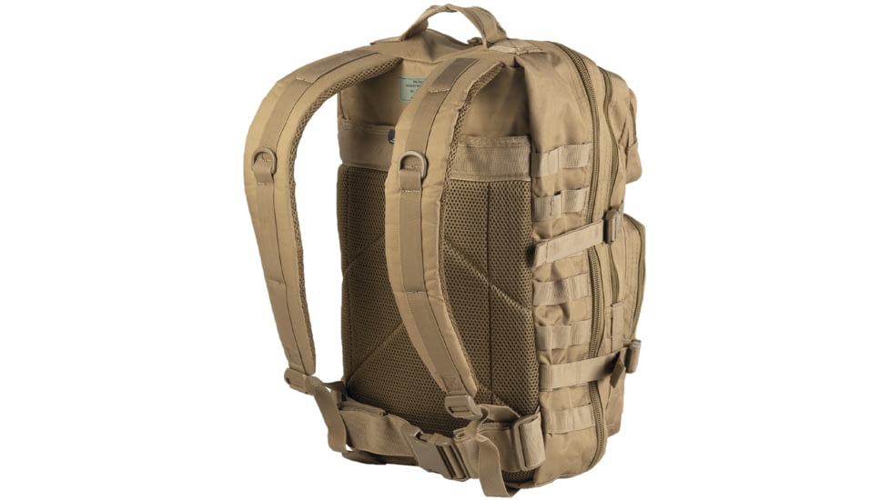 MIL-TEC Assault Backpack, Coyote, 36L, 14002205