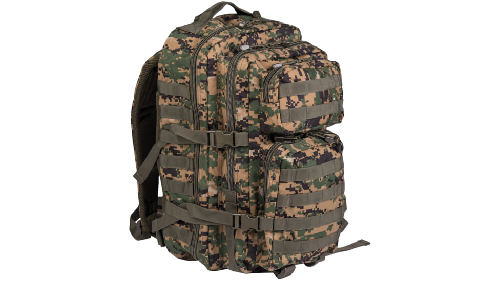 MIL-TEC 36L Assault Pack, Digital Woodland Camo, 14002271