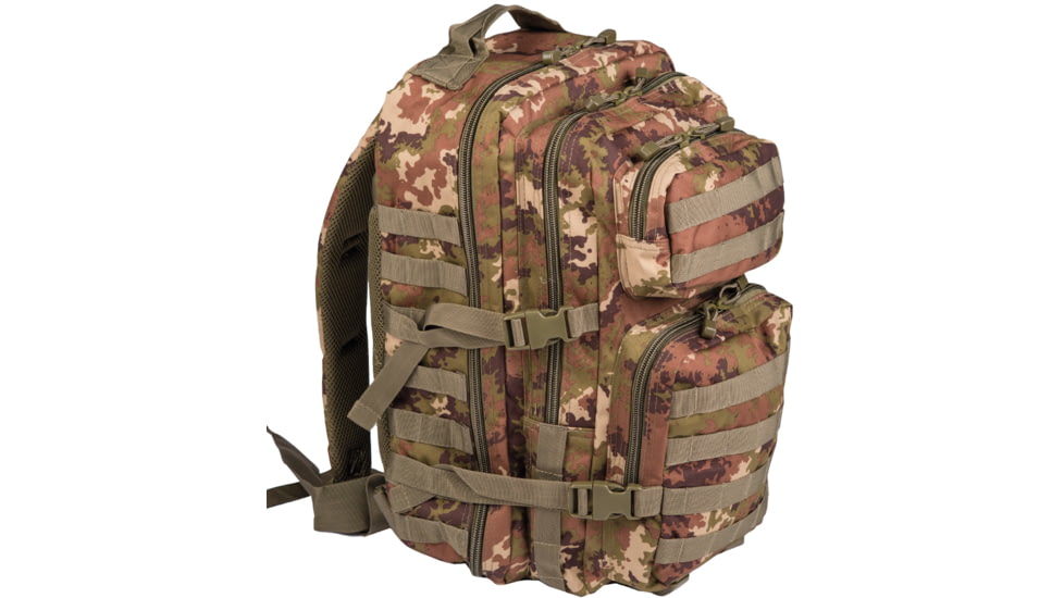 MIL-TEC 36L Assault Pack, Vegetato Woodland Camo, 14002242