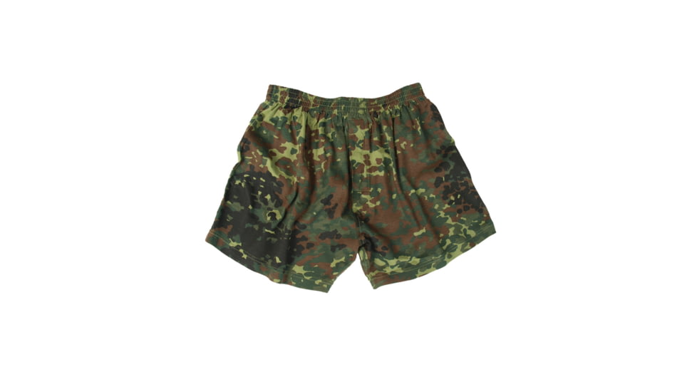 MIL-TEC Boxer Shorts - Mens, Flecktarn Camo, Small, 11201021-902