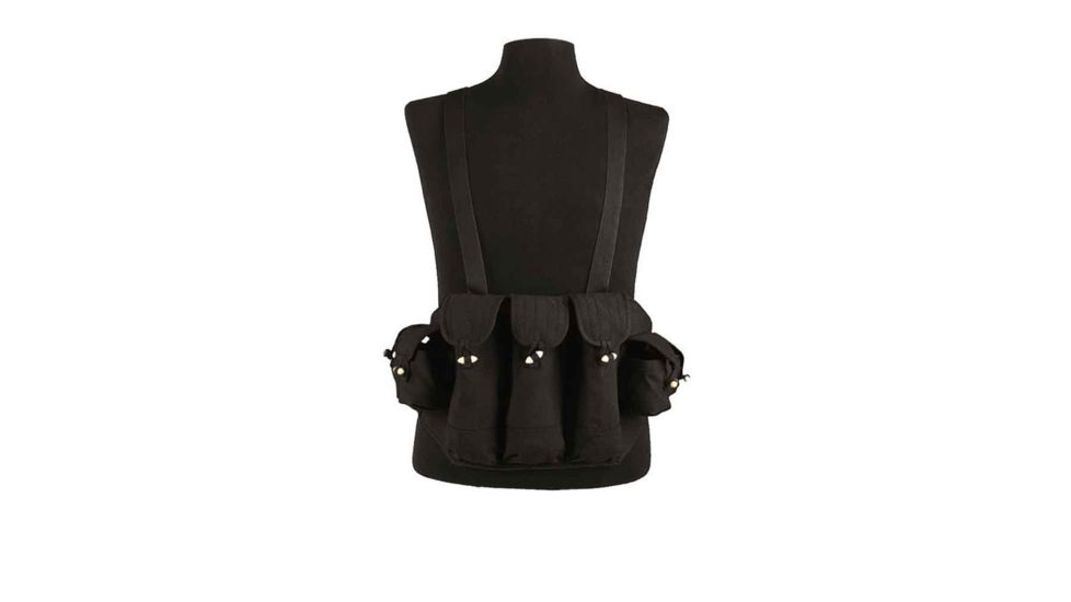 MIL-TEC AK-47 Bandolier, Black, Adjustable, 13533102