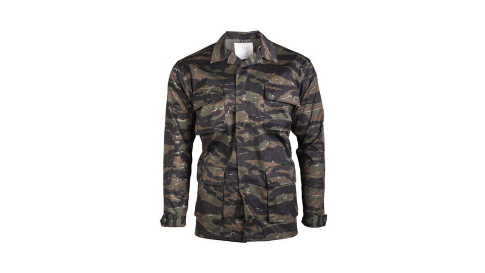 MIL-TEC BDU Jacket - Mens, Tiger Stripe, extra large, 11801034-905