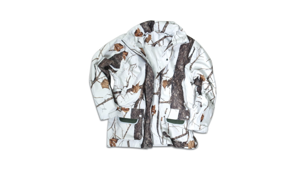 MIL-TEC Hunting Jacket - Mens, Wild Trees Snow Camo, Extra Large, 11957251-905