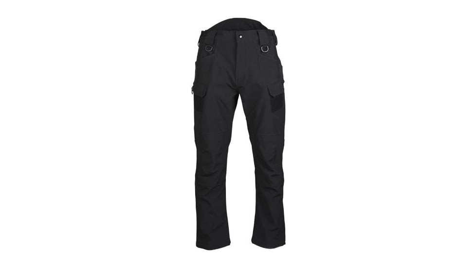 MIL-TEC Softshell Assault Pants - Men's, Black, Large, 11380002-904