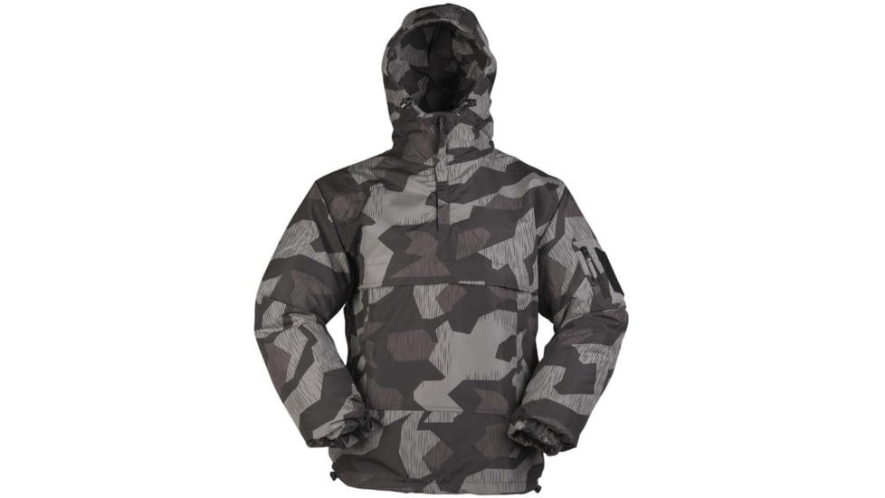 MIL-TEC Camo Winter Combat Anorak, Extra Large, Splinter Night, 10335054-905