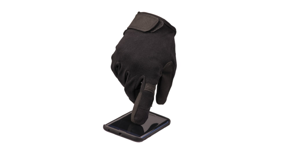 MIL-TEC Combat Touch Gloves - Men's, Black, Large, 12521102-904