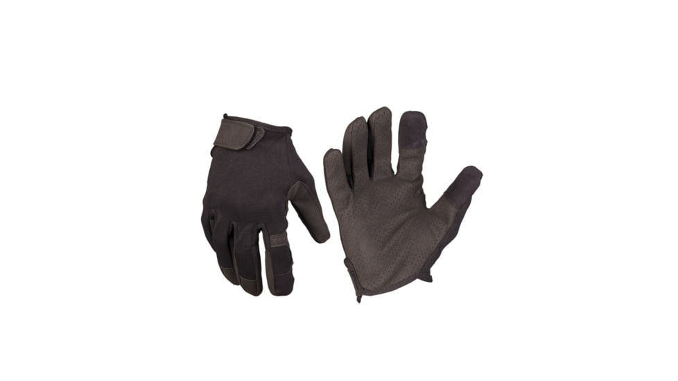 MIL-TEC Combat Touch Gloves - Mens, Black, Large, 12521102-904