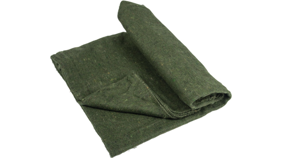 MIL-TEC Emergency Blanket, OD Green, 79'' x 59'', 14428101