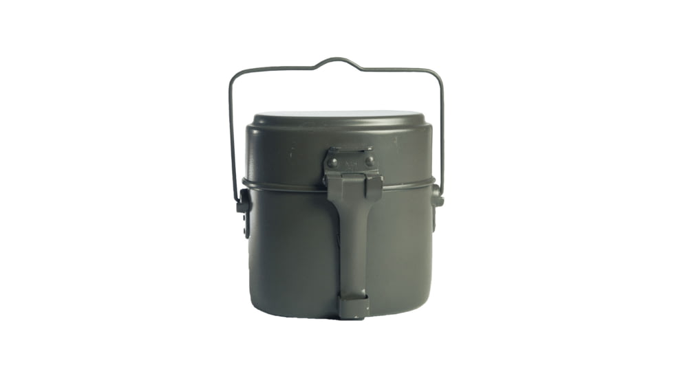 MIL-TEC German Style 3-Piece Aluminum Mess Kit, Gray, 14664000