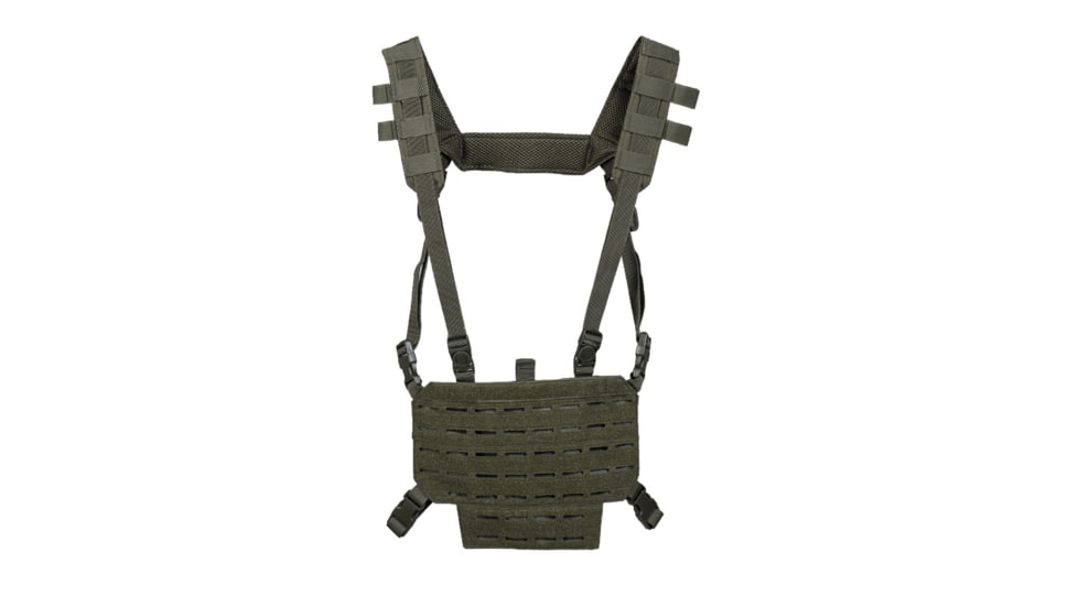 MIL-TEC Lightweight Chest Rig, OD Green, Adjustable, 13530401