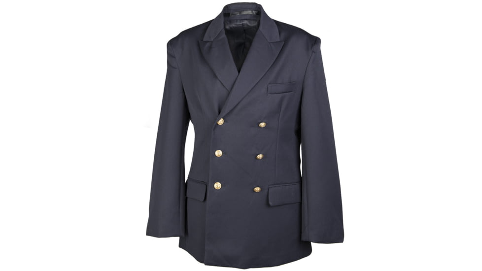 MIL-TEC Lightweight Navy Blazer - Mens, Dark Blue, Extra Large, 10590099-905