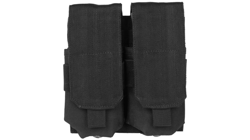 MIL-TEC M4/M16 Double Magazine Pouch, Black, 6.3 x 2 x 6.7, 13496602