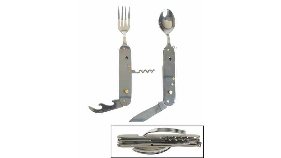 MIL-TEC 6 in 1 Eating Utensil Set