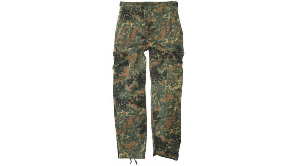 MIL-TEC BDU Field Pants, Flecktarn Camo, 2XL, 11805021-906