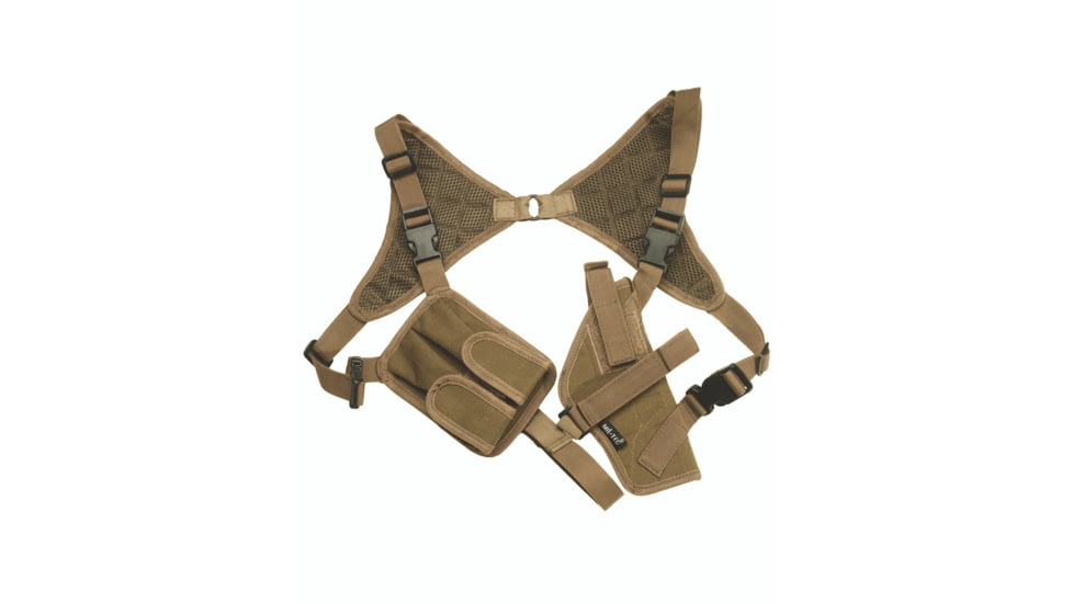 MIL-TEC Cordura Nylon Shoulder Holster, Universal, Coyote, 16131005
