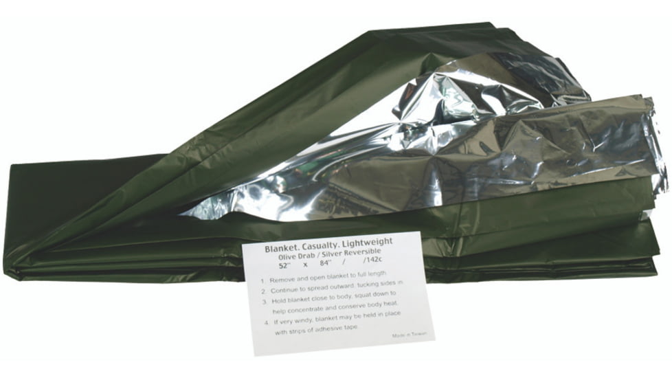 MIL-TEC Survival Poncho, Olive Drab, 16024500