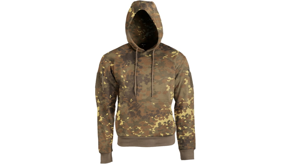 MIL-TEC Tactical Hoodie - Men's, Flecktarn Camo, 3XL, 11472321-907