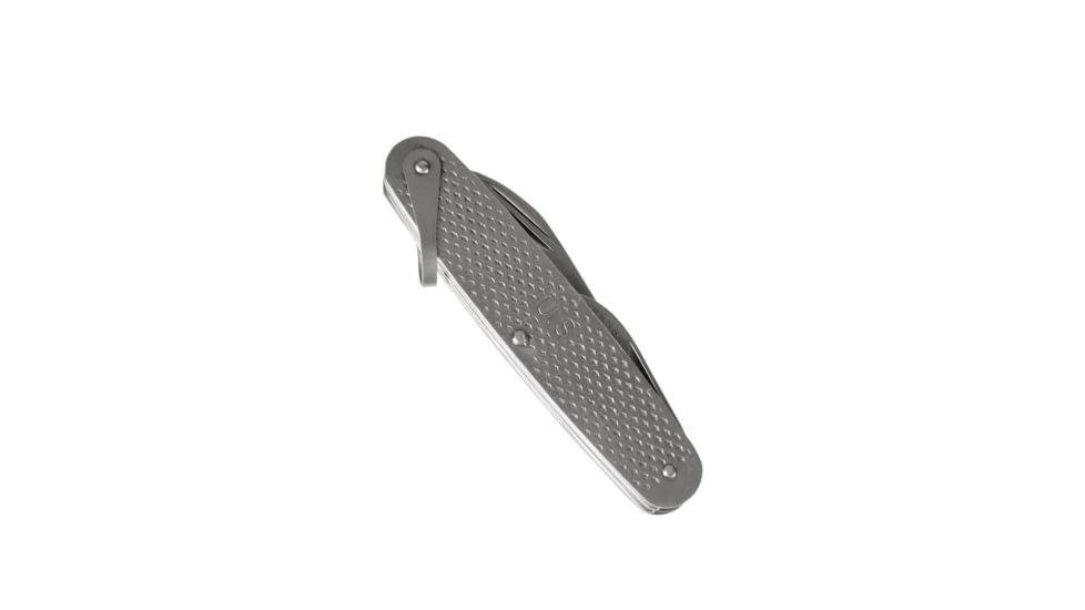 MIL-TEC US Army Style Folding Knife, 2.8 in, Stainless Steel, Silver, 15341000