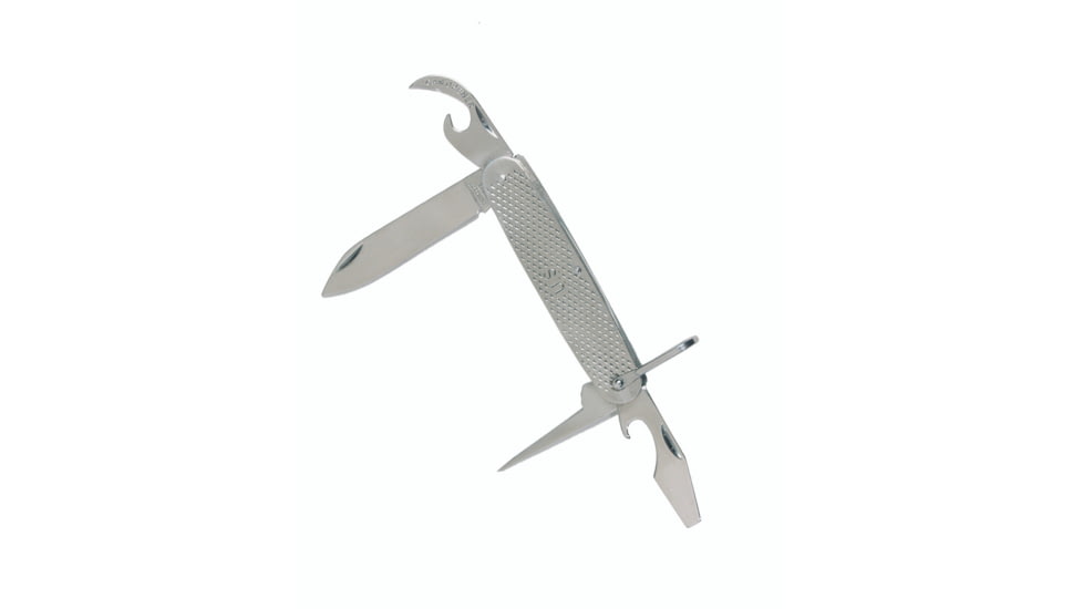 MIL-TEC US Army Style Folding Knife, 2.8 in, Stainless Steel, Silver, 15341000