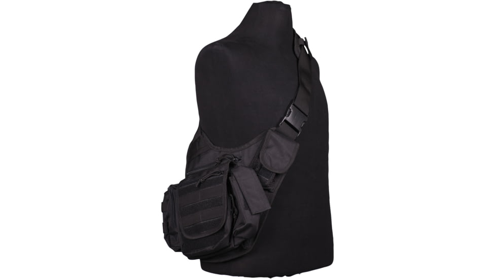 MIL-TEC Multifunction Sling Bag, Black, 13726502