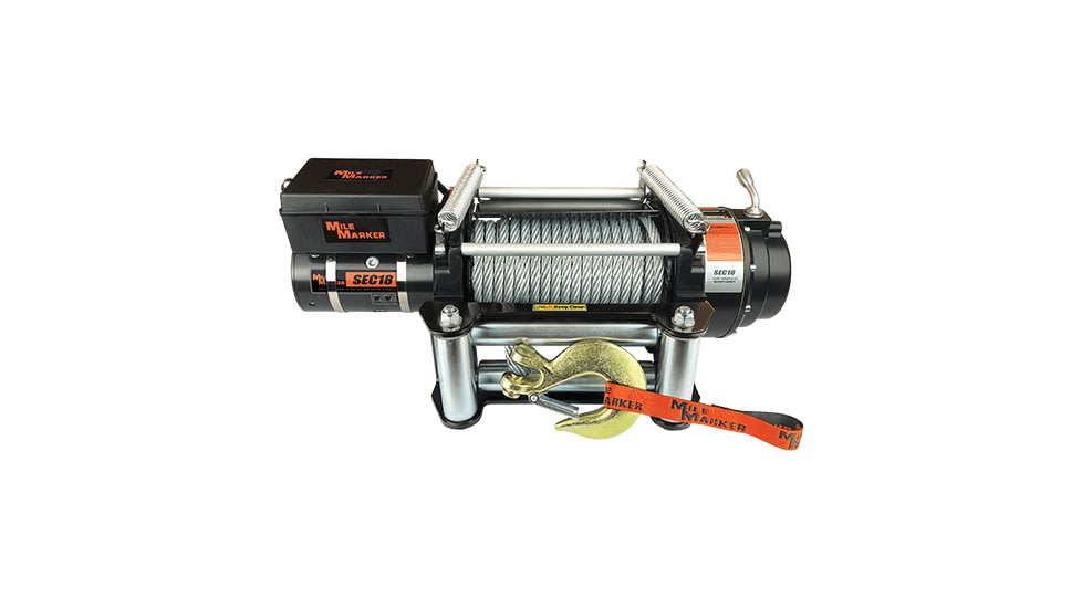 Mile Marker SEC18 Truck/SUV Winch, 18.000 lb Capacity, 77-50280W