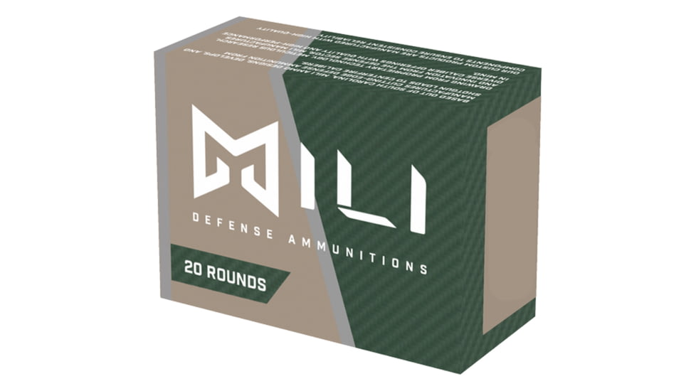 Mili Ammunitions Custom Defense 7.62x39mm 122 Grain Full Metal Jacket Brass Cased Rifle Ammo, 20 Rounds, M762-122-B