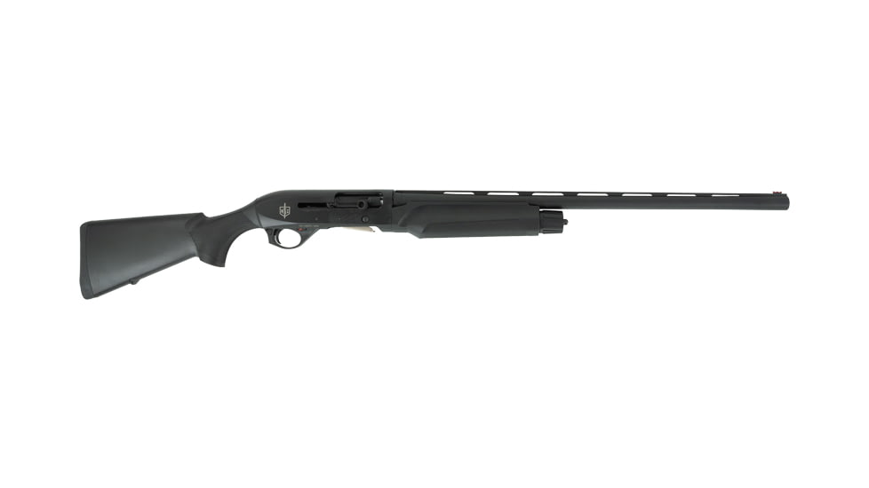 Military Armament Corp 2 Tac 3-Gun 3in Tactical Semi-Auto Shotgun, 12 Gauge, 24in BBL, Synthetic Black Stock, Fiber Optic Front Bead, 1 Mag Included, 5RD Capacity, Blued Black, 21000157