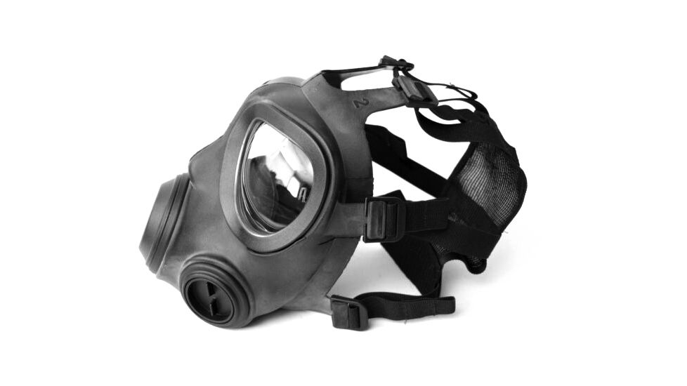 Army Navy Sales A4 Forsheda Gas Mask Respirator Only, Black, WGMA4NR