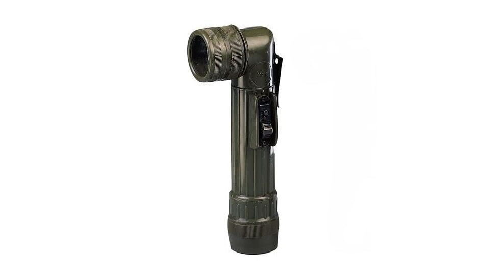 Military Surplus Anglehead Flashlight, Od Green, F842