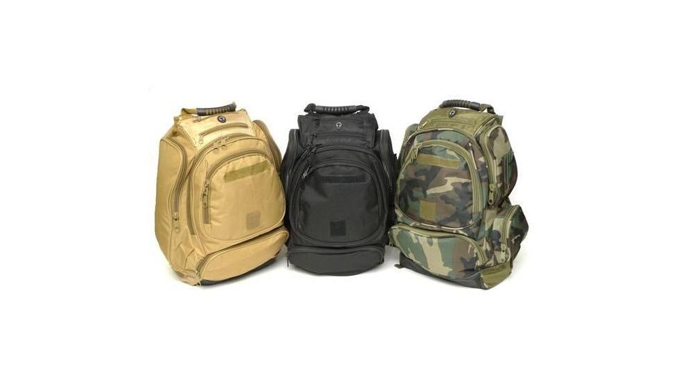 Military Surplus Cactus Jack Bounty Hunter Backpack Woodland, Woodland Camo CJBHBW