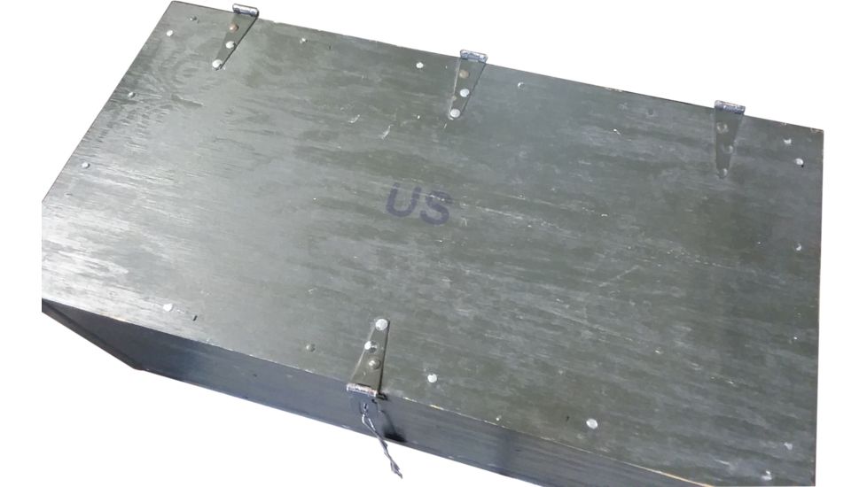Military Surplus GI Footlocker, OD Green, NSN 8460-00-243-3234, GITRUNK