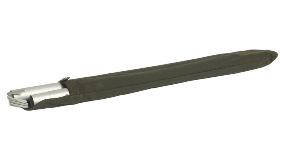 Military Surplus Polish Tent Pole Used 2 Pices, Olive Drab, 91424480