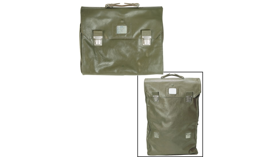 Military Surplus Swiss Messenger Case Used, Olive Drab, 91385700