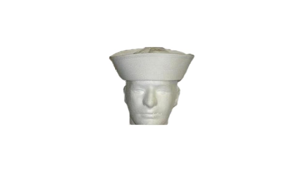 Military Surplus Usn Sailor Hat, White, 8, H46118
