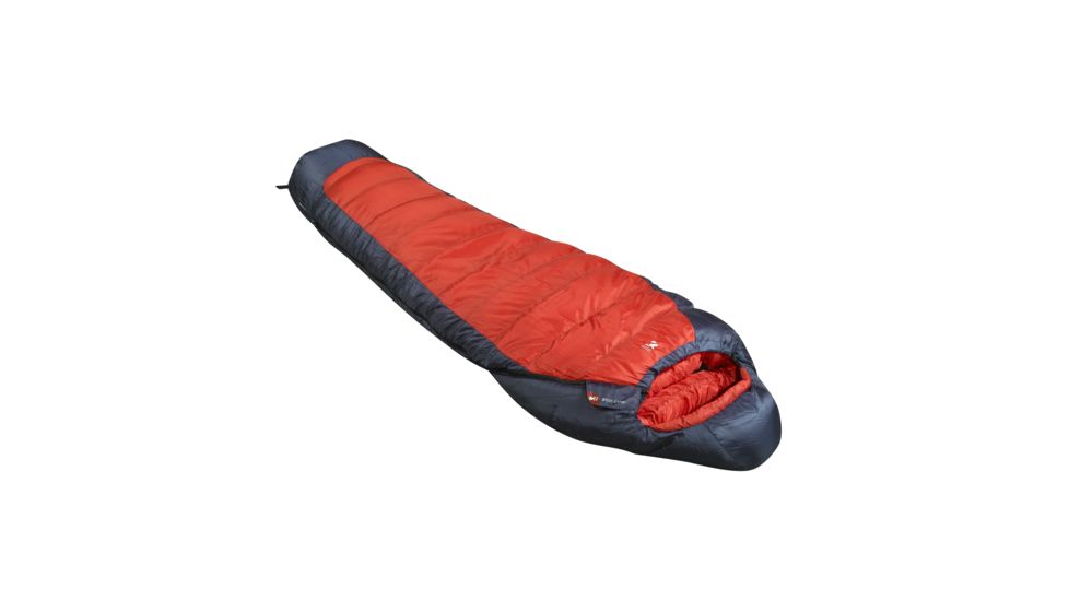 Base Camp Sleeping Bag 700 Down-Red-Regular