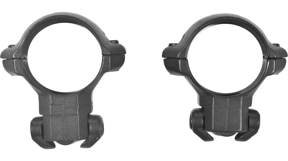 Millet Ruger Scope Rings for Ruger 77, Black - 1in, Medium RR77004
