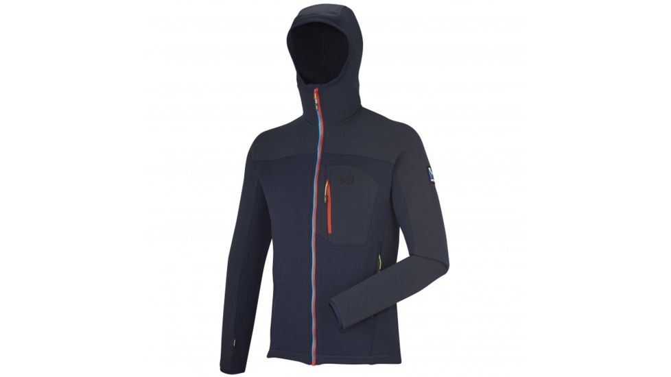 Millet Trilogy Fleecewool Hoodie - Mens-Saphir-Large