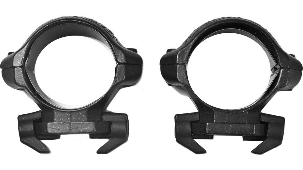 Millett Angle-Loc Weaver Style Rifle Scope Rings, 1in, Low, Engraved