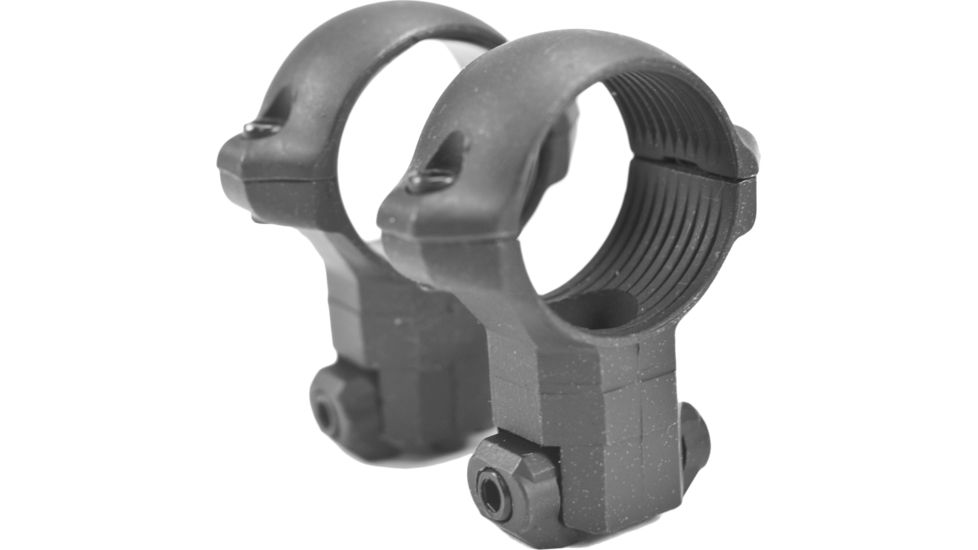 Millett Angle-Loc Weaver Style Rifle Scope Rings, 1in, Tikka, High, Matte