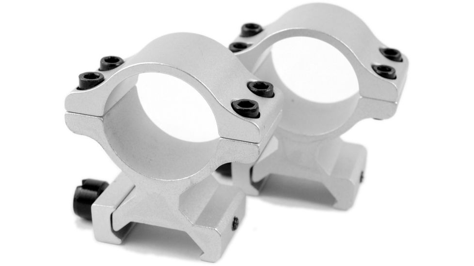 Millett Detachable Aluminum Rings, High, Silver DT00903