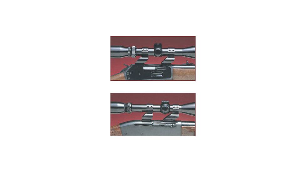 Millett See Thru Scope Mount, Matte, Fits Weaver Style Bases, Clam Pack SE00730