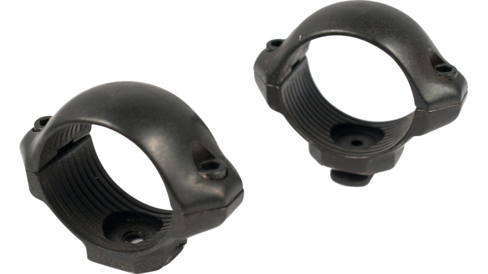 Millett Turn In Standard Rings, Gloss Black, Low SR00001
