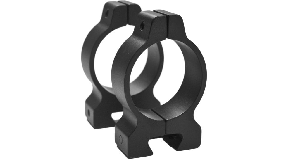 Millett Vertical Split Rings, 30mm, Medium, Matte .22 Caliber - Clam Pack