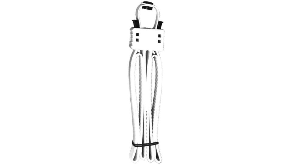 Milspec Plastics Cobra Cuffs, White, Case of 100 pcs, MS24D-250-W