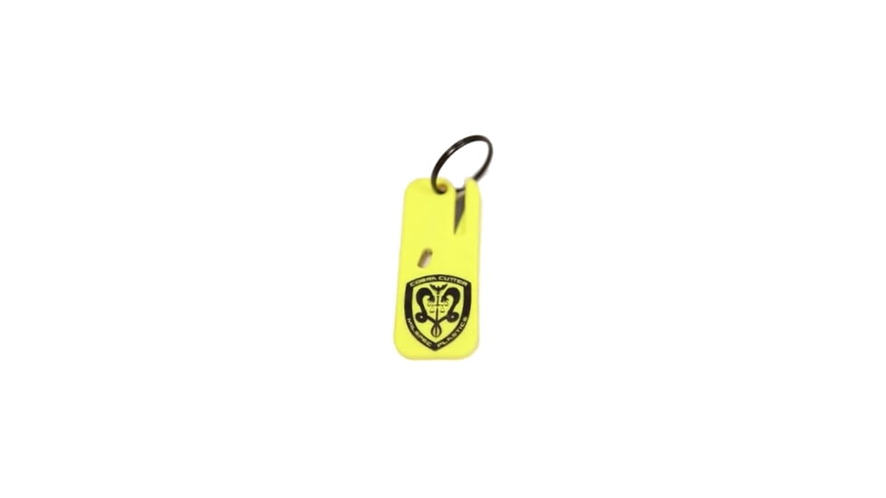 Milspec Plastics Cobra Safety Cutter Keychain, Yellow, Pack of 5 pcs, CRC-Y-5