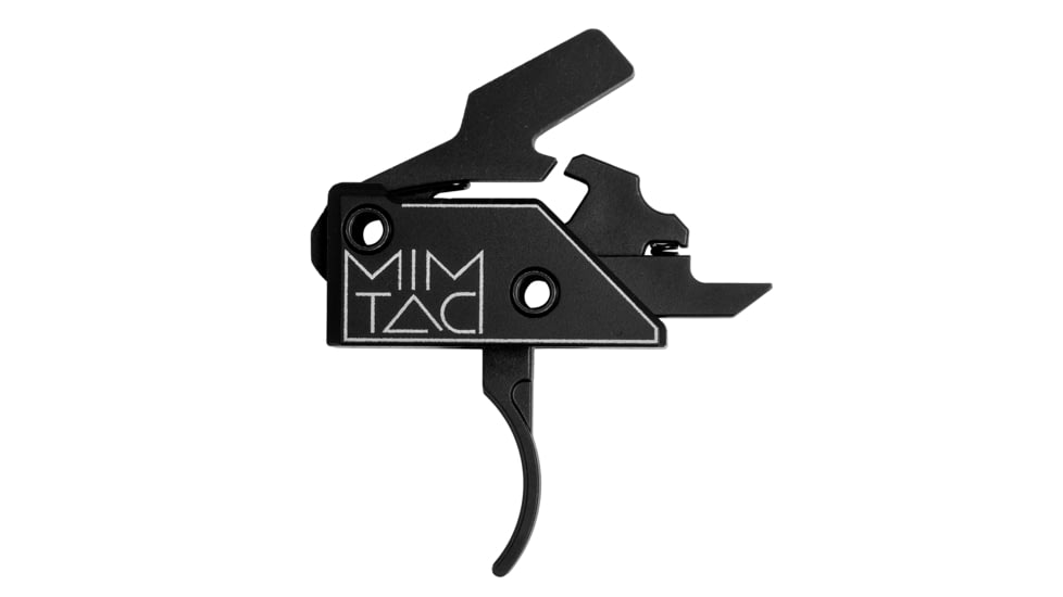 Mimtac Drastic AR-15 Drop-in Touch Trigger, Curved, Black, DRCR-BLK-01