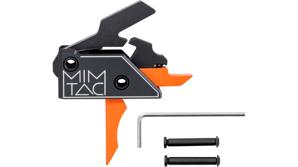 Mimtac Drastic AR-15 Drop-in Touch Trigger, Orange/Black, Small, DR-556-ORG2