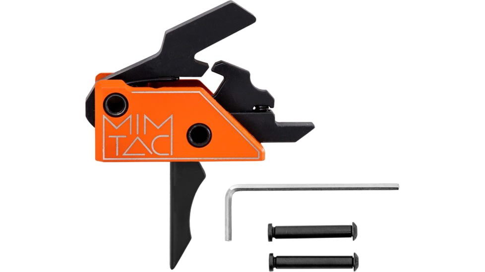 Mimtac Drastic AR-15 Drop-in Touch Trigger, Orange, Small, DR-556-ORG1